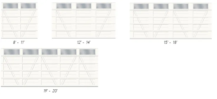 Layouts V Layout, 2-Slat Base