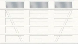 V Layout, 2-Slat Base - 3 bays