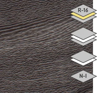 Weathered Grey color for steel Garaga garage doors