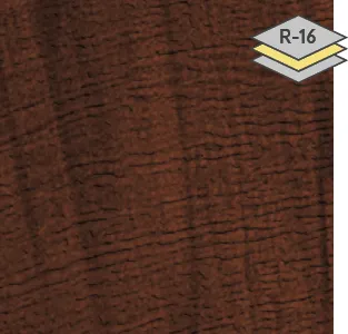 American Walnut color for steel Garaga garage doors