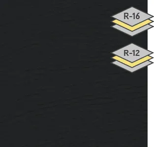 Black color for steel Garaga garage doors
